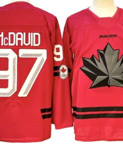 2026 Winter Olympics Team Canada #97 Connor McDavid Red Hockey Jersey