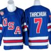 2026WinterOlympicsTeamUSA 7BradyTkachukBlueHockeyJersey