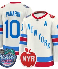 Artemi Panarin Jersey #10 New York Rangers 2026 Winter Classic Premium Stitched