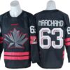 Brad Marchand Jersey 63 Winter Olympics Team Canada 2026 Stitched Black