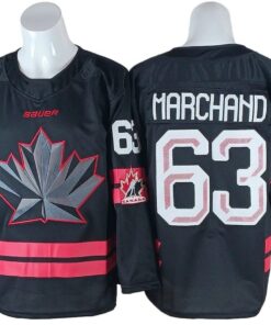 Brad Marchand Jersey #63 Winter Olympics Team Canada 2026 Stitched
