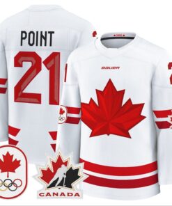 Brayden Point Jersey 21 Canada Olympic Premium Hockey Stitched White