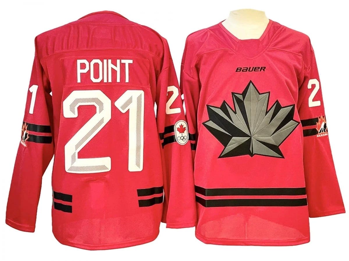 Brayden Point Jersey #21 Winter Olympics Team Canada 2026 Hockey Stitched - Image 2