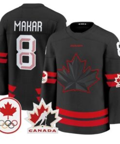 Cale Makar Jersey #8 Canada Olympic 2026 Premium Hockey All Stitched
