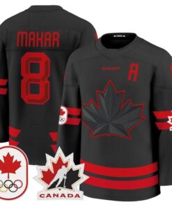 Cale Makar Jersey #8 Canada Olympic Premium Hockey 2026 Stitched