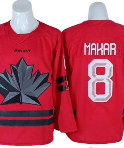 Alternative view of Cale Makar Jersey #8 Winter Olympics Team Canada 2026 Hockey Stitched