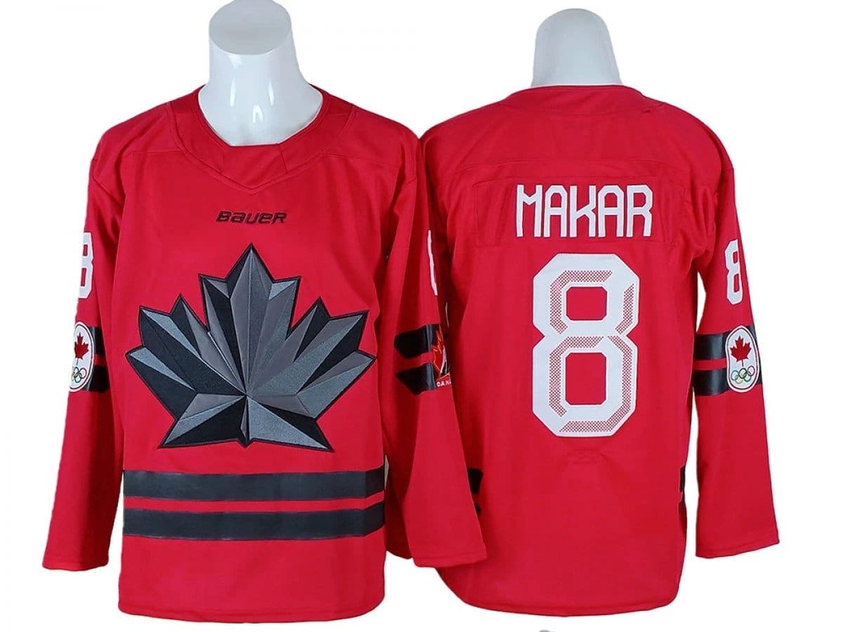 Cale Makar Jersey #8 Winter Olympics Team Canada 2026 Hockey Stitched - Image 2