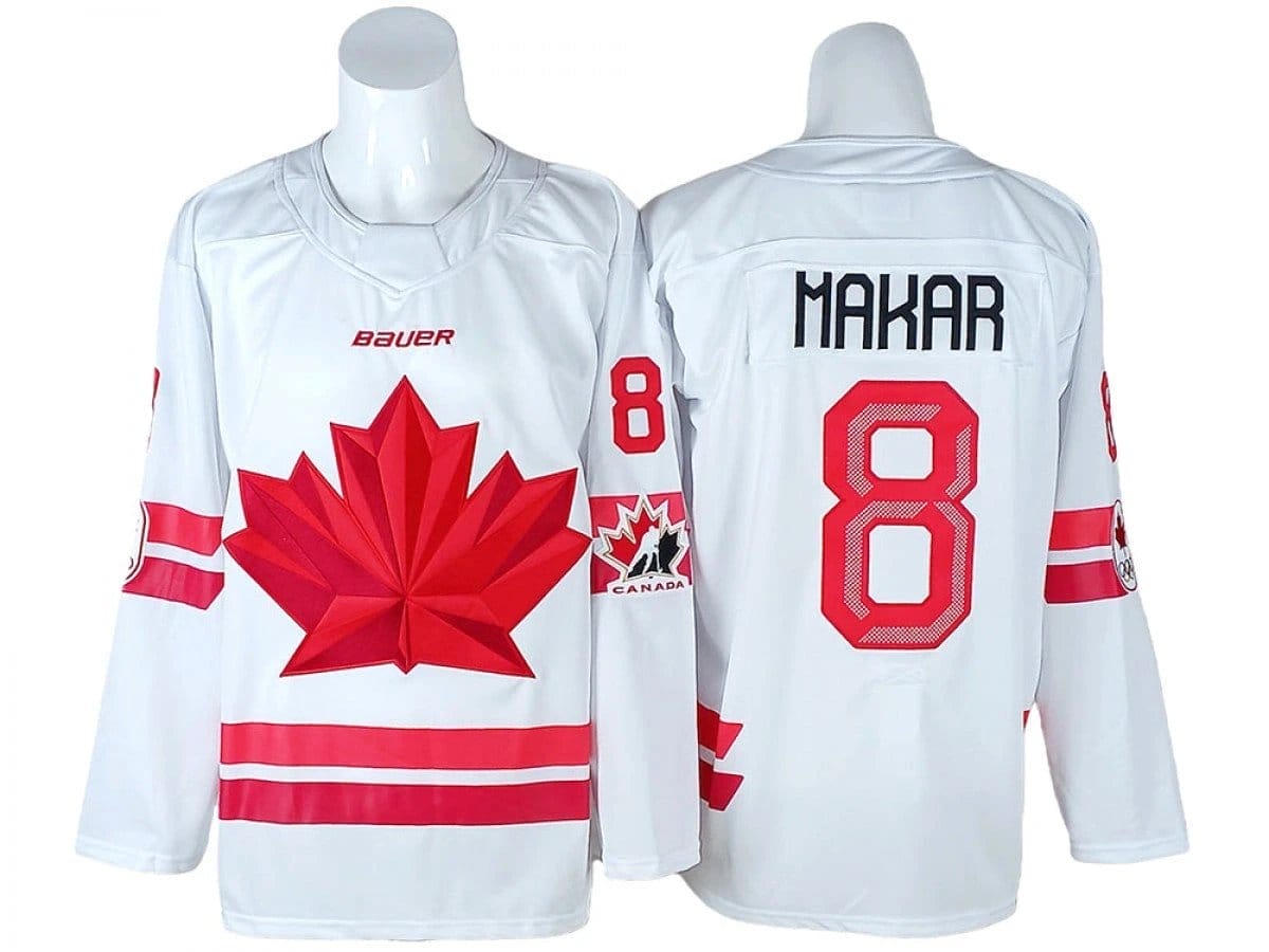 Cale Makar Jersey #8 Winter Olympics Team Canada 2026 Hockey Stitched - Image 3