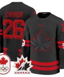 Canada Jersey #26 Canada Olympic Premium Hockey 2026 Stitched