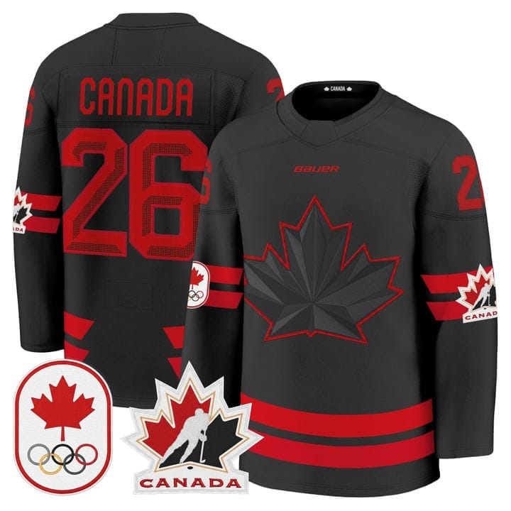 Canada Jersey #26 Canada Olympic Premium Hockey 2026 Stitched