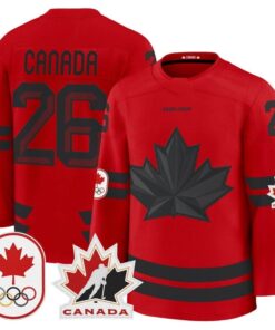 Alternative view of Canada Jersey #26 Canada Olympic Premium Hockey 2026 Stitched