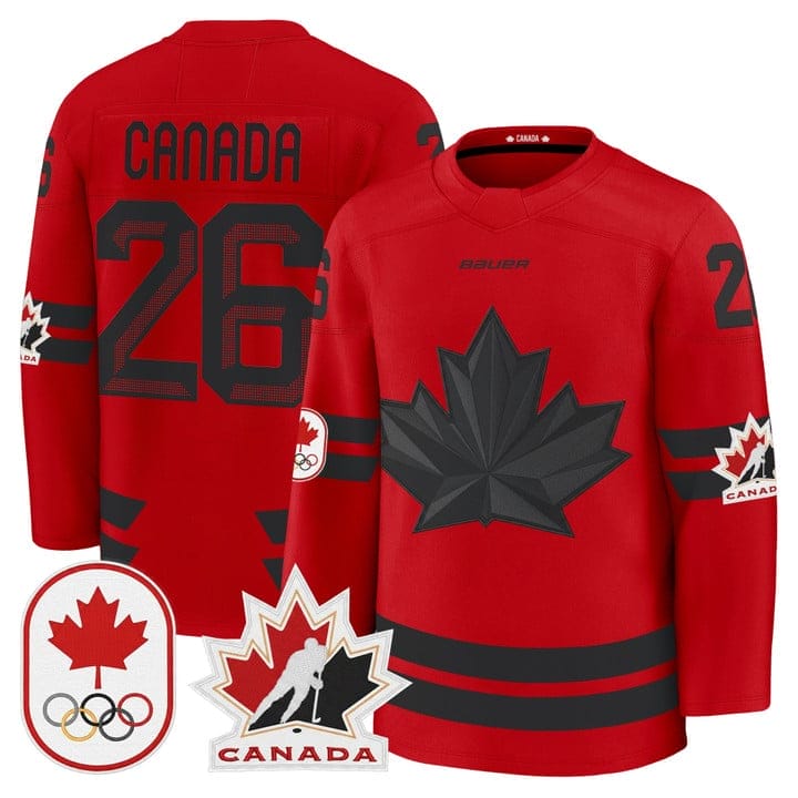 Canada Jersey #26 Canada Olympic Premium Hockey 2026 Stitched - Image 2