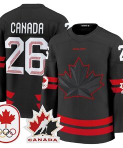 Canada Jersey #26 Canada Olympic Premium Hockey Stitched