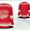 Custom Detroit Red Wings Jersey Name And Number 2012 Winter Classci Red
