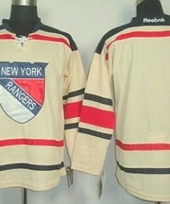Custom New York Rangers Jersey Name And Number 2012 Winter Classci Cream