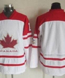 Custom Olympics Canada Jersey Name And Number 2010 White