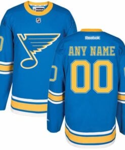 Custom St Louis Blues Jersey Name And Number 2017 Winter Classic Reebok