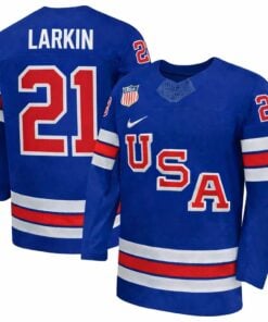 Dylan Larkin Jersey Team USA Winter Olympics 2026 Hockey Premium STITCHED