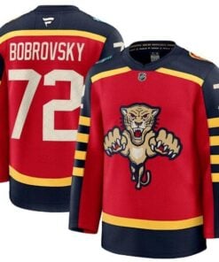 Florida Panthers #72 Sergei Bobrovsky Jersey Red 2026 Winter Classic Stitched