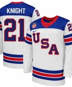 Hilary Knight Jersey #21 Team USA Winter Olympics 2026 Premium Hockey White All STITCHED