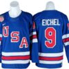 Jack Eichel Jersey 9 Winter Olympics Team USA 2026 Hockey Stitched Blue