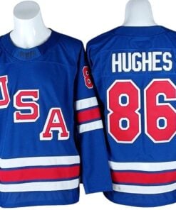 Jack Hughes Jersey #86 Winter Olympics Team USA 2026 Hockey Stitched