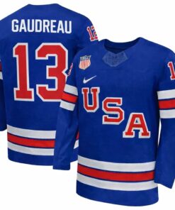 Johnny Gaudreau Jersey Team USA Winter Olympics 2026 Hockey Premium STITCHED