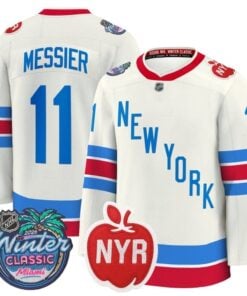 Mark Messier Jersey #11 New York Rangers 2026 Winter Classic Premium Stitched