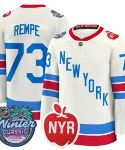 Matt Rempe Jersey #73 New York Rangers 2026 Winter Classic Premium Stitched