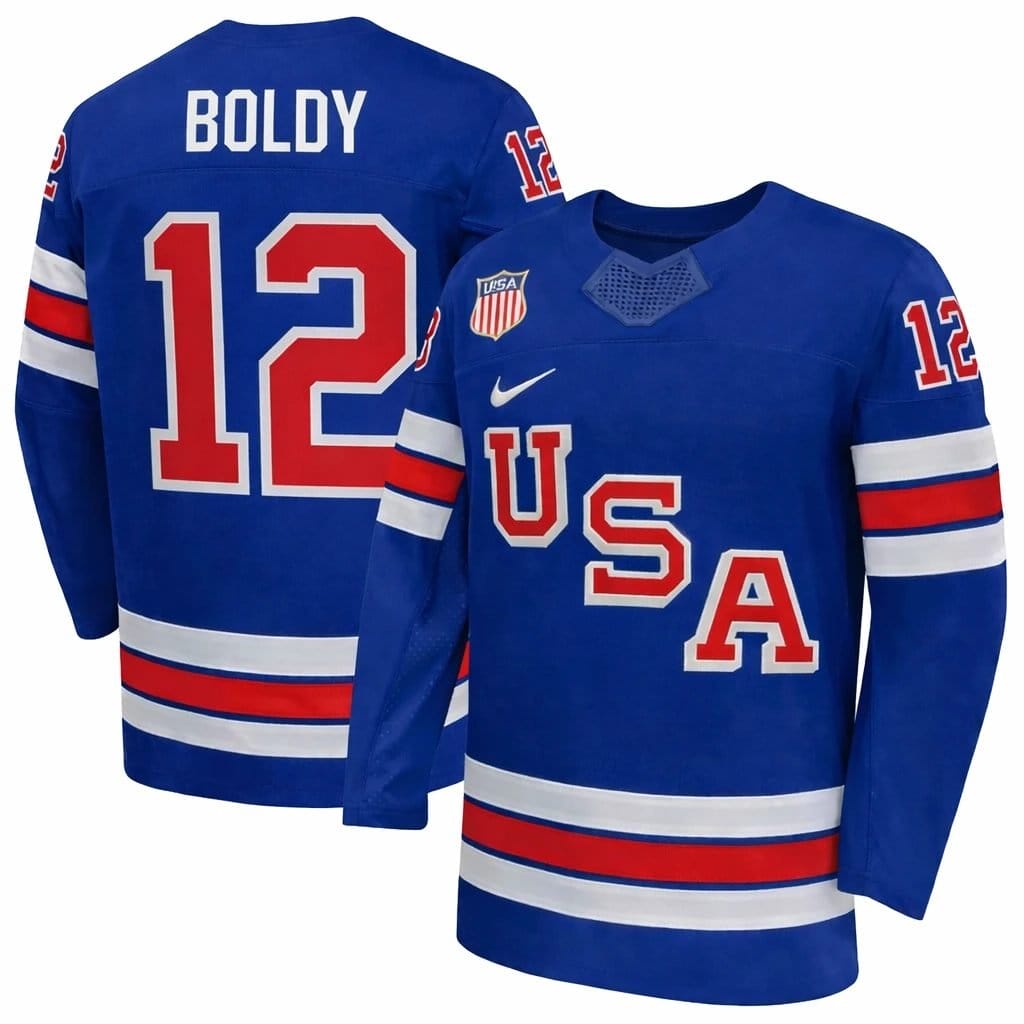 Matt Boldy Jersey Team USA Winter Olympics 2026 Hockey Premium STITCHED