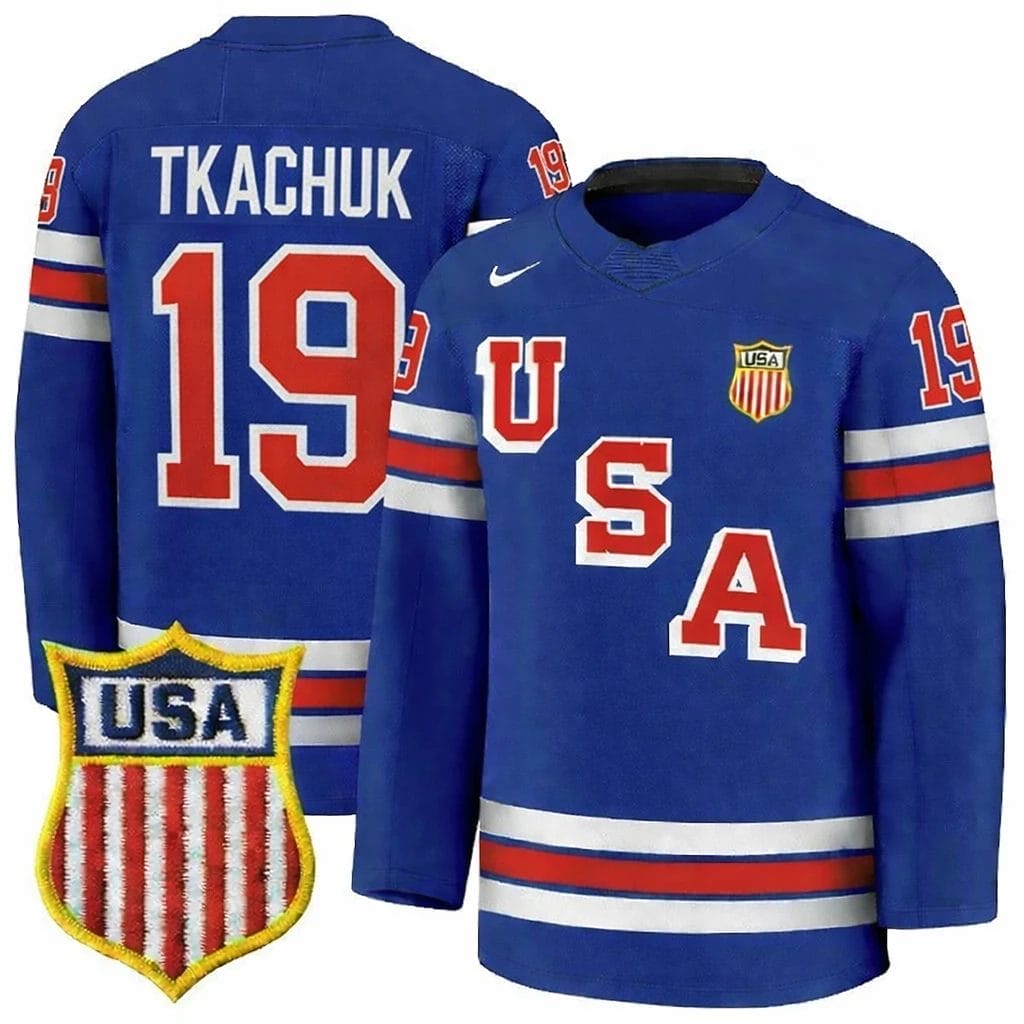 MeganKellerJersey 19TeamUSAWinterOlympics2026HockeyPremiumSTITCHEDBlue