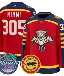 Miami Jersey #305 Florida Panthers 2026 Winter Classic Premium Stitched