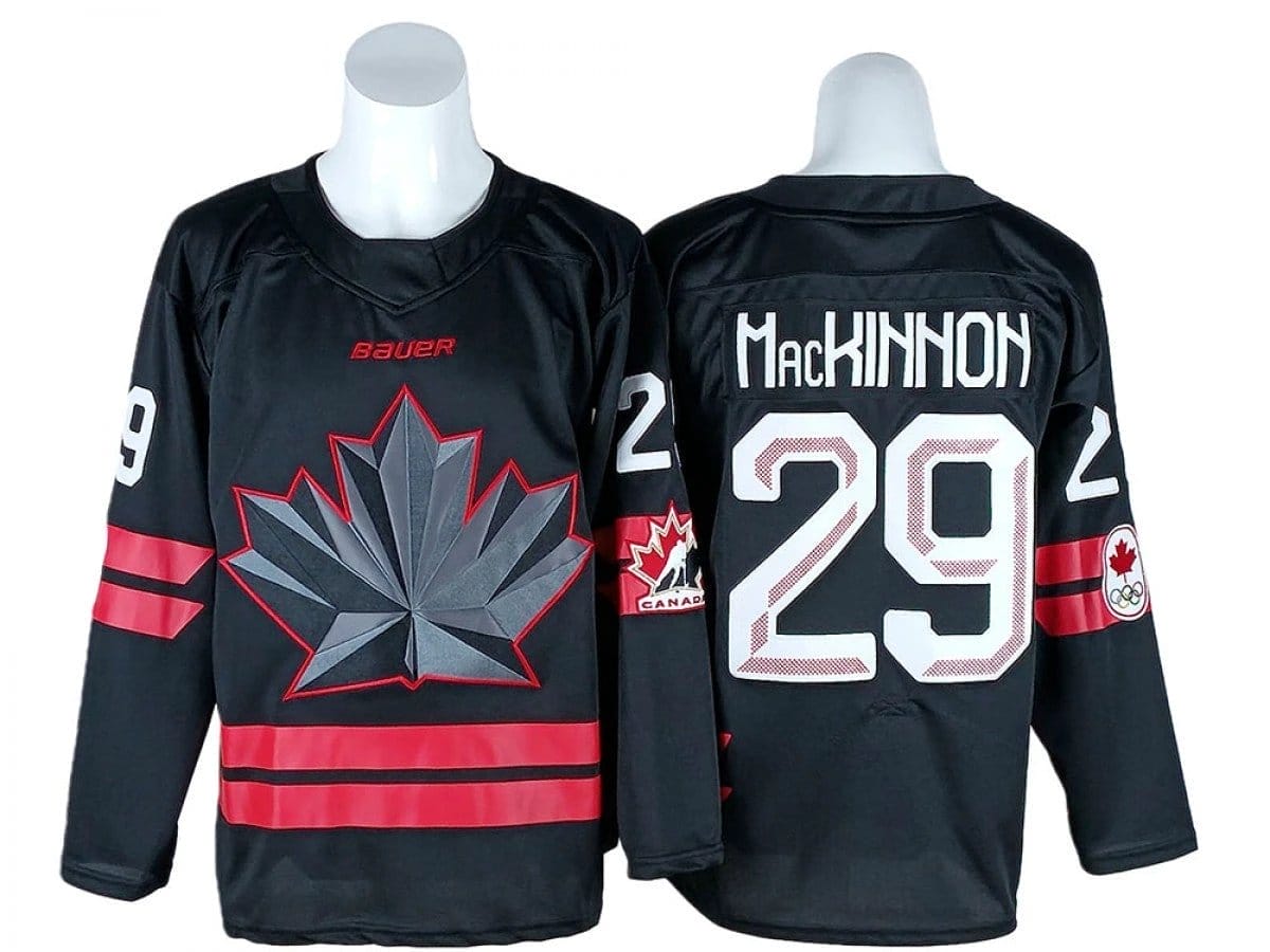 Nathan MacKinnon Jersey #29 Winter Olympics Team Canada 2026 Stitched