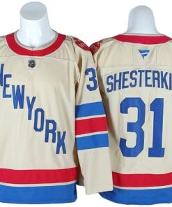 New York Rangers #31 Igor Shesterkin Beige 2026 NHL Winter Classic Jersey