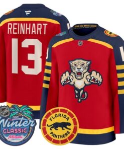 Sam Reinhart Jersey #13 Florida Panthers 2026 Winter Classic Premium Stitched