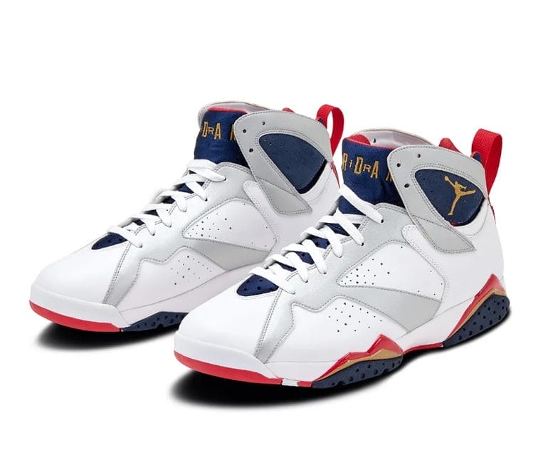 Air Jordan 7 Retro Olympic Shoes Sneakers - Image 5