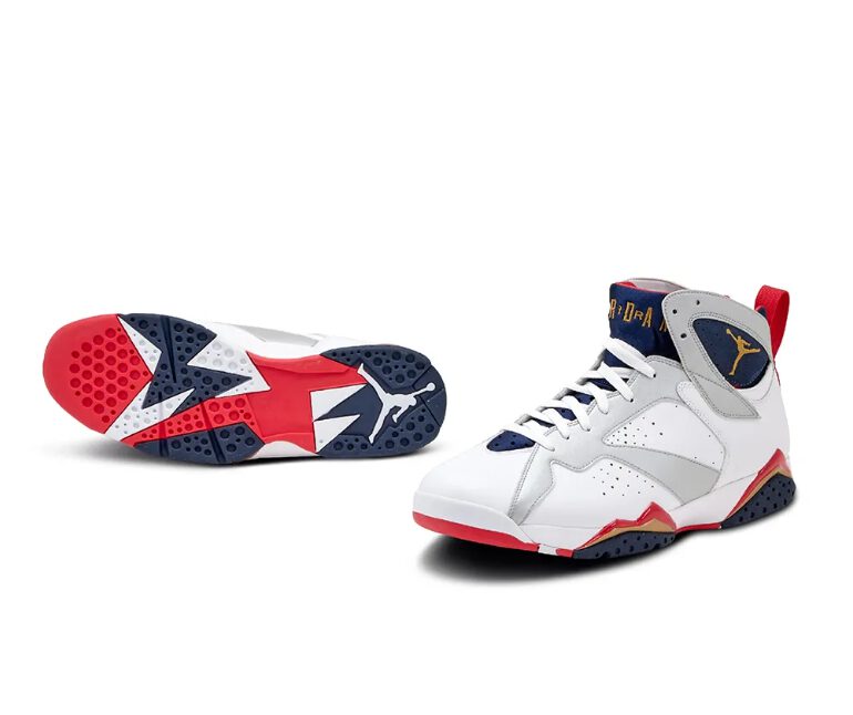 Air Jordan 7 Retro Olympic Shoes Sneakers - Image 2
