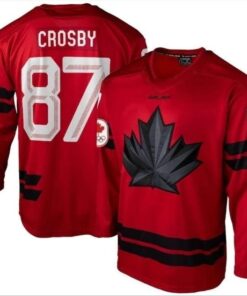 Sidney Crosby Team Canada 2026 Winter Olympics Jersey Red All STITCHED
