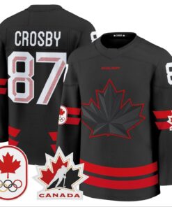 Sidney Crosby Jersey #87 Canada Olympic Premium Hockey Stitched