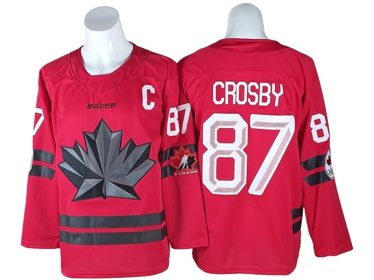 Sidney Crosby Jersey #87 Winter Olympics Team Canada 2026 Hockey Stitched - Image 2
