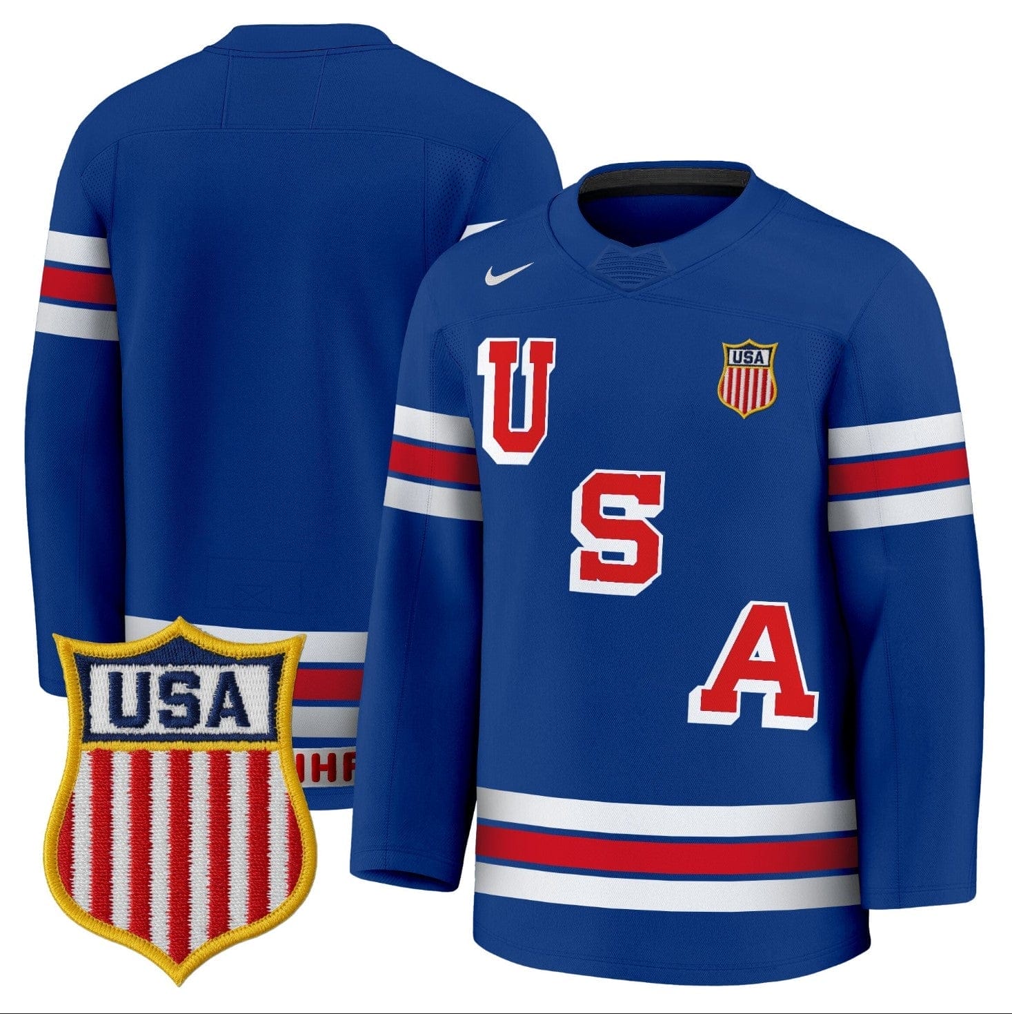 TeamJerseyUSAOlympic2026PremiumHockeyStitched