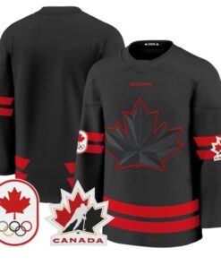 Team Jersey Blank Canada Olympic 2026 Premium Hockey All Stitched