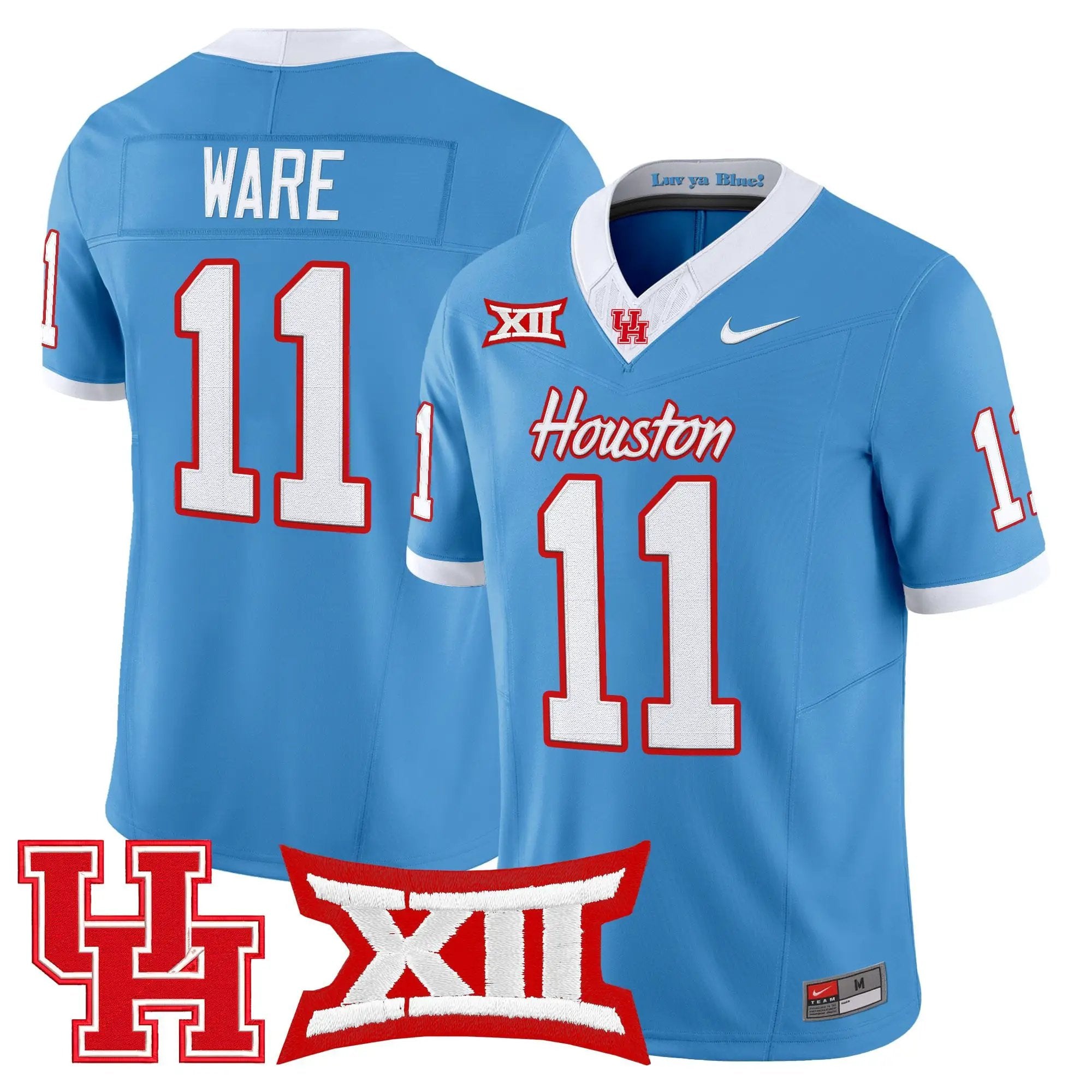 mens-houston-cougars-2026-vapor-limited-jersey-all-stitched-05 - Top Design Fan Men Houston Cougars 2026 Vapor Limited Jersey - Stitched