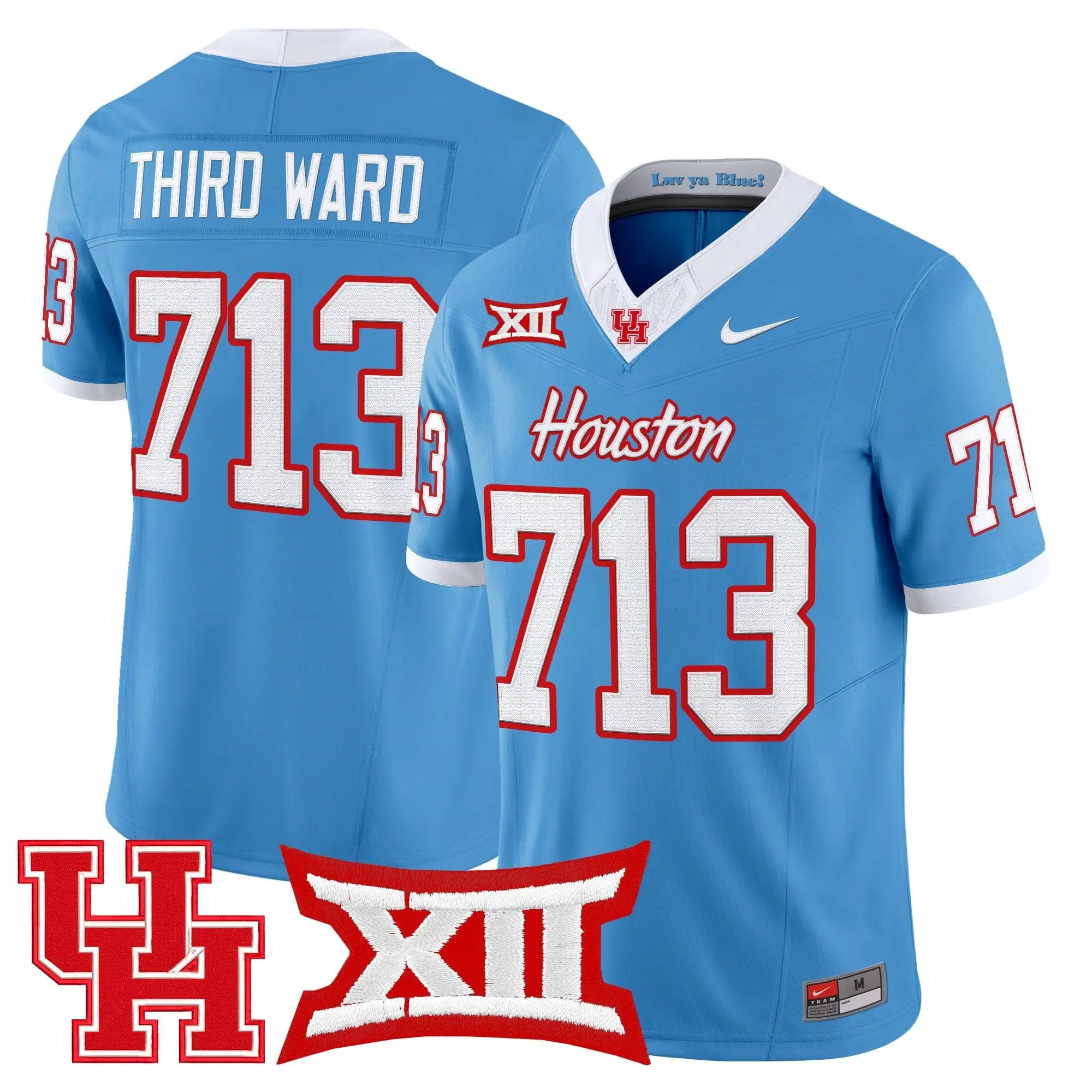 mens-houston-cougars-2026-vapor-limited-jersey-all-stitched-01 - Top Design Fan Men Houston Cougars 2026 Vapor Limited Jersey - Stitched