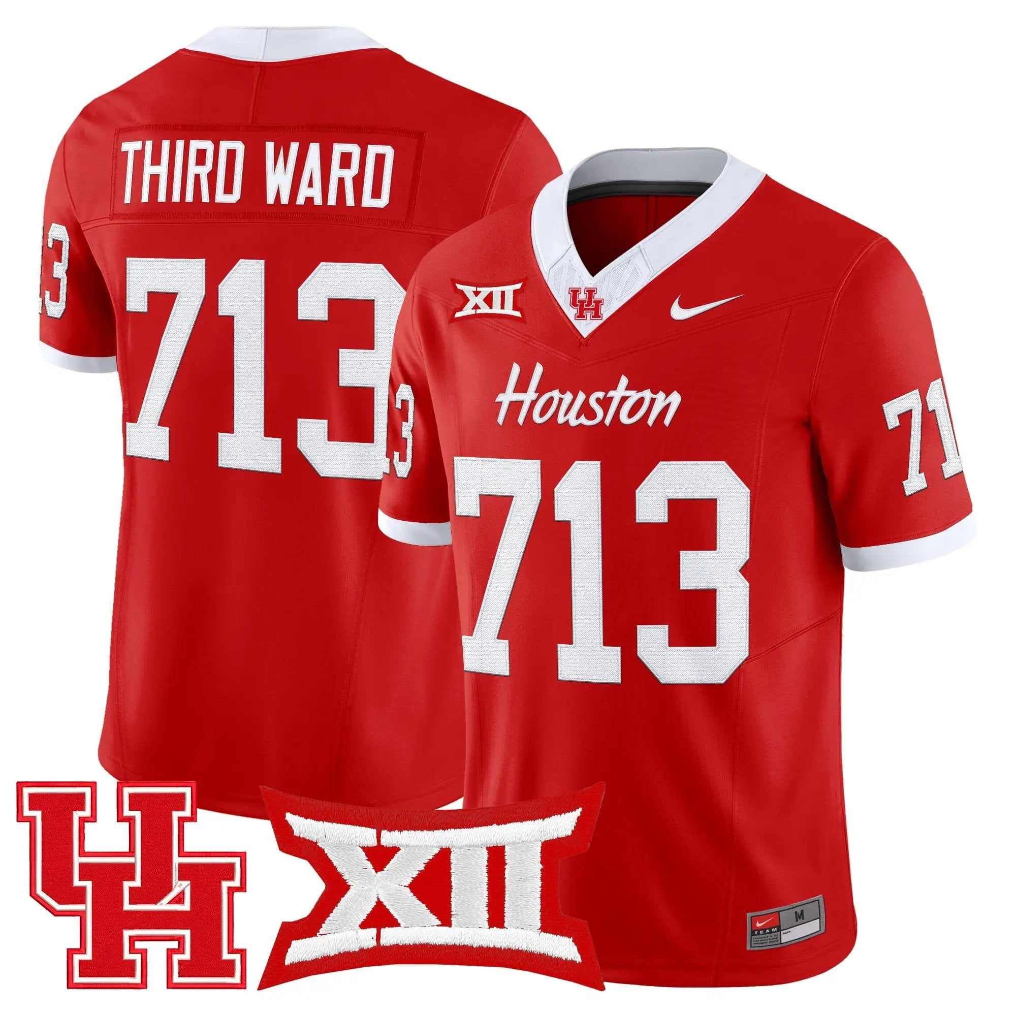 mens-houston-cougars-2026-vapor-limited-jersey-all-stitched-17 - Top Design Fan Men Houston Cougars 2026 Vapor Limited Jersey - Stitched