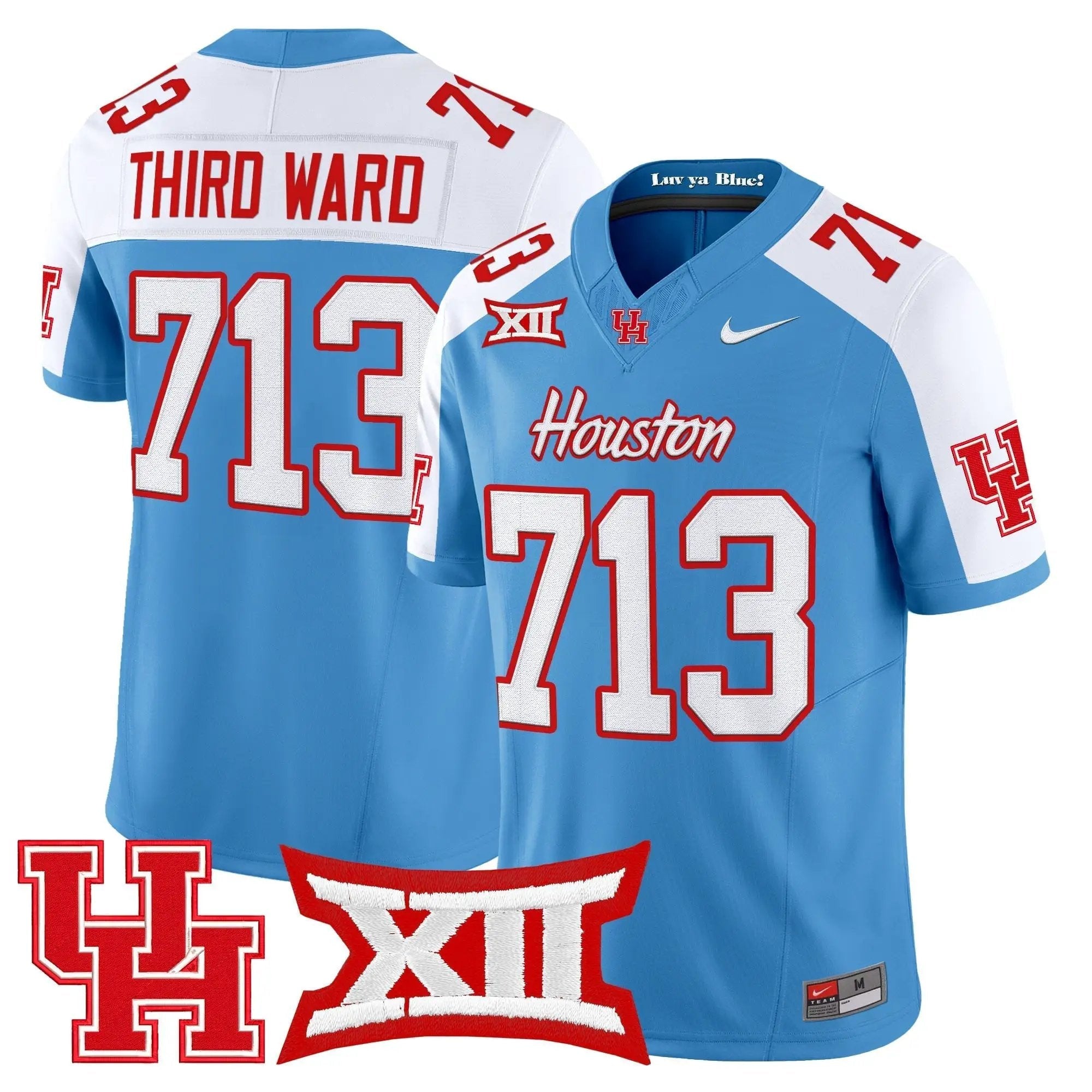 mens-houston-cougars-2026-vapor-limited-jersey-all-stitched-25 - Top Design Fan Men Houston Cougars 2026 Vapor Limited Jersey - Stitched