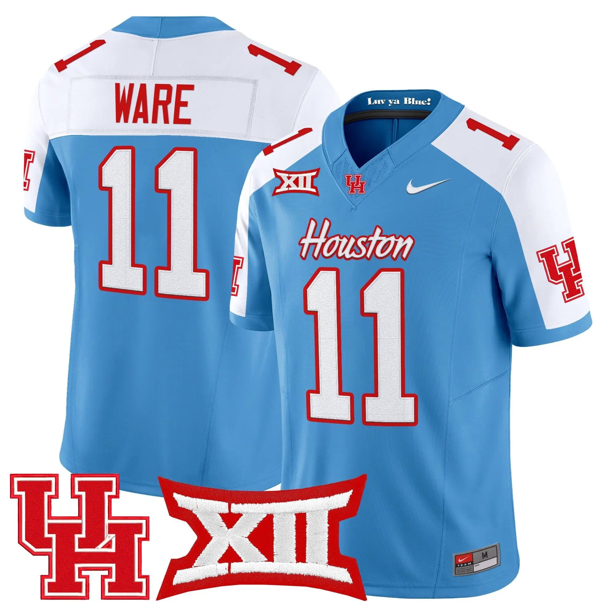 mens-houston-cougars-2026-vapor-limited-jersey-all-stitched-29 - Top Design Fan Men Houston Cougars 2026 Vapor Limited Jersey - Stitched