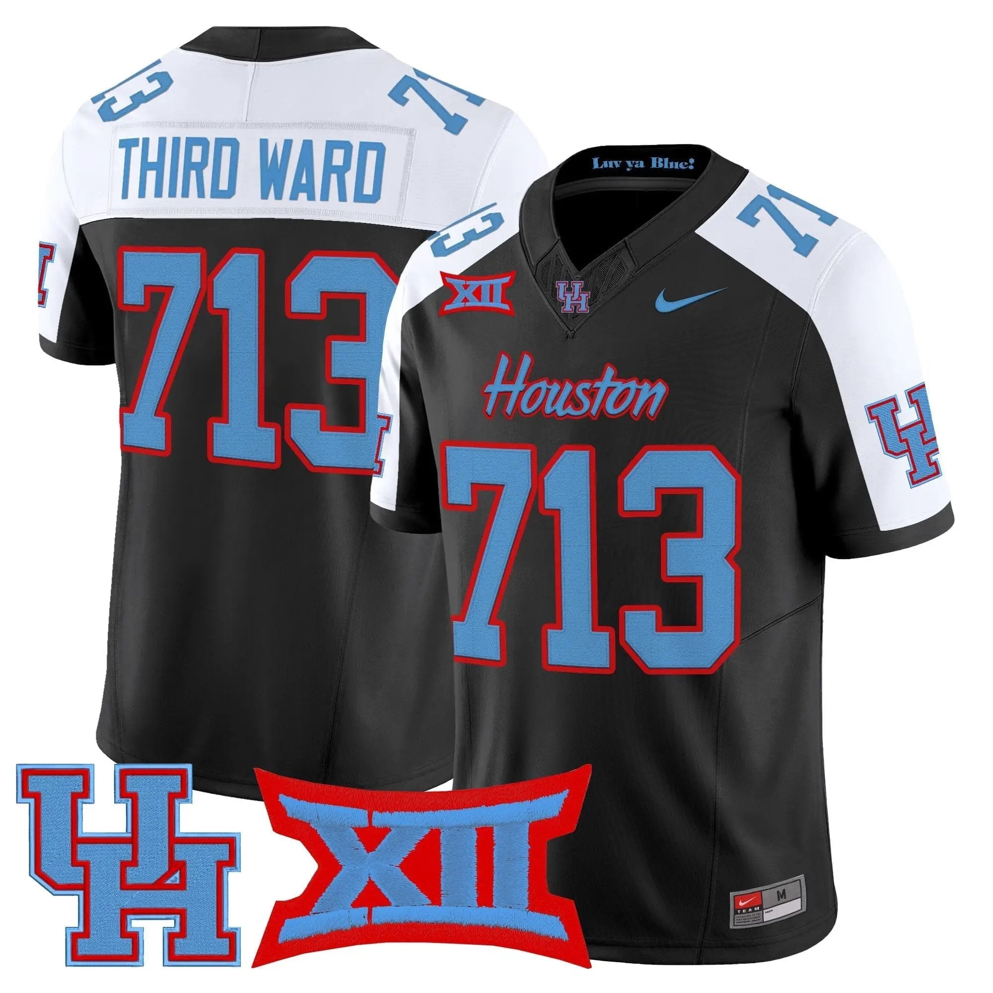 mens-houston-cougars-2026-vapor-limited-jersey-all-stitched-33 - Top Design Fan Men Houston Cougars 2026 Vapor Limited Jersey - Stitched