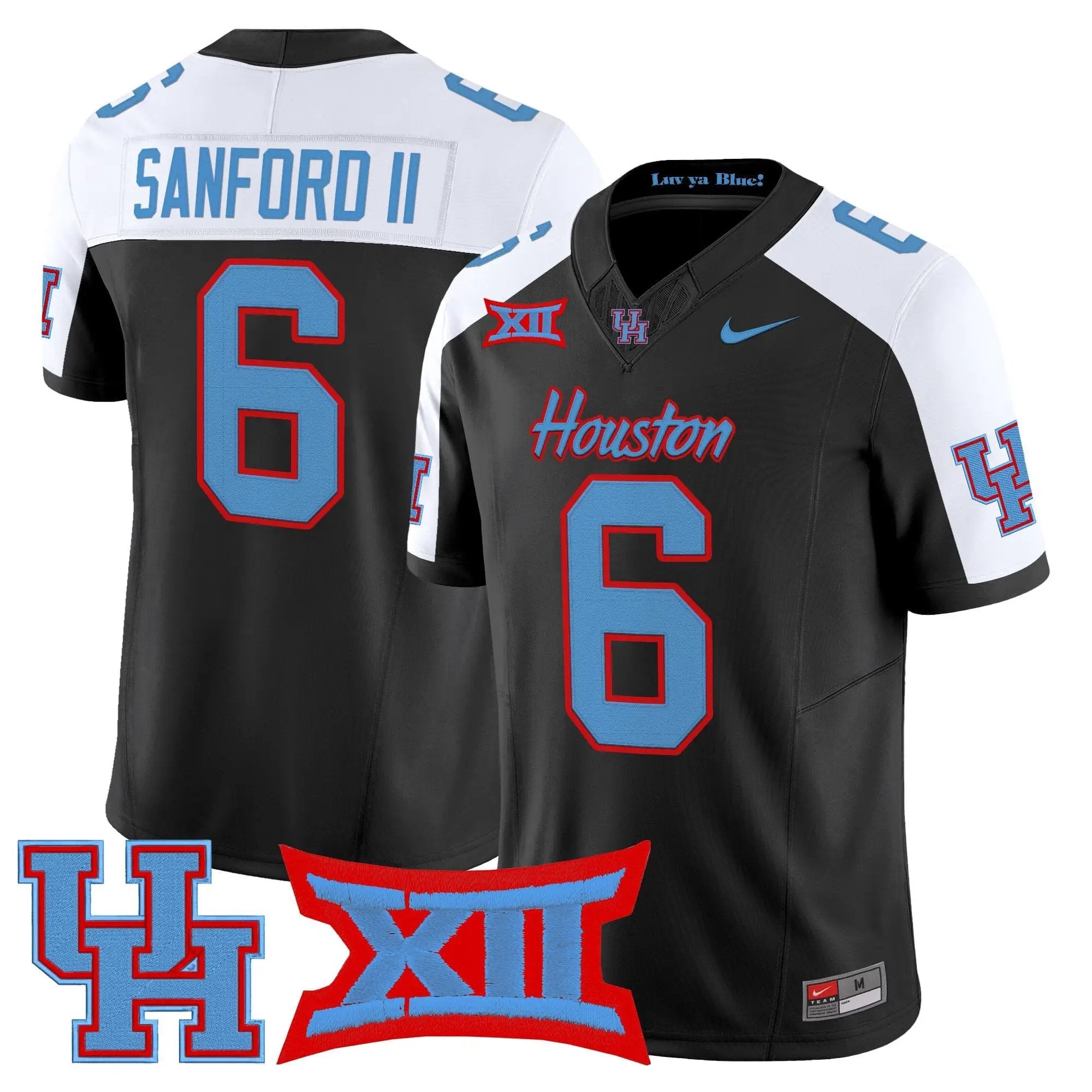 mens-houston-cougars-2026-vapor-limited-jersey-all-stitched-35 - Top Design Fan Men Houston Cougars 2026 Vapor Limited Jersey - Stitched