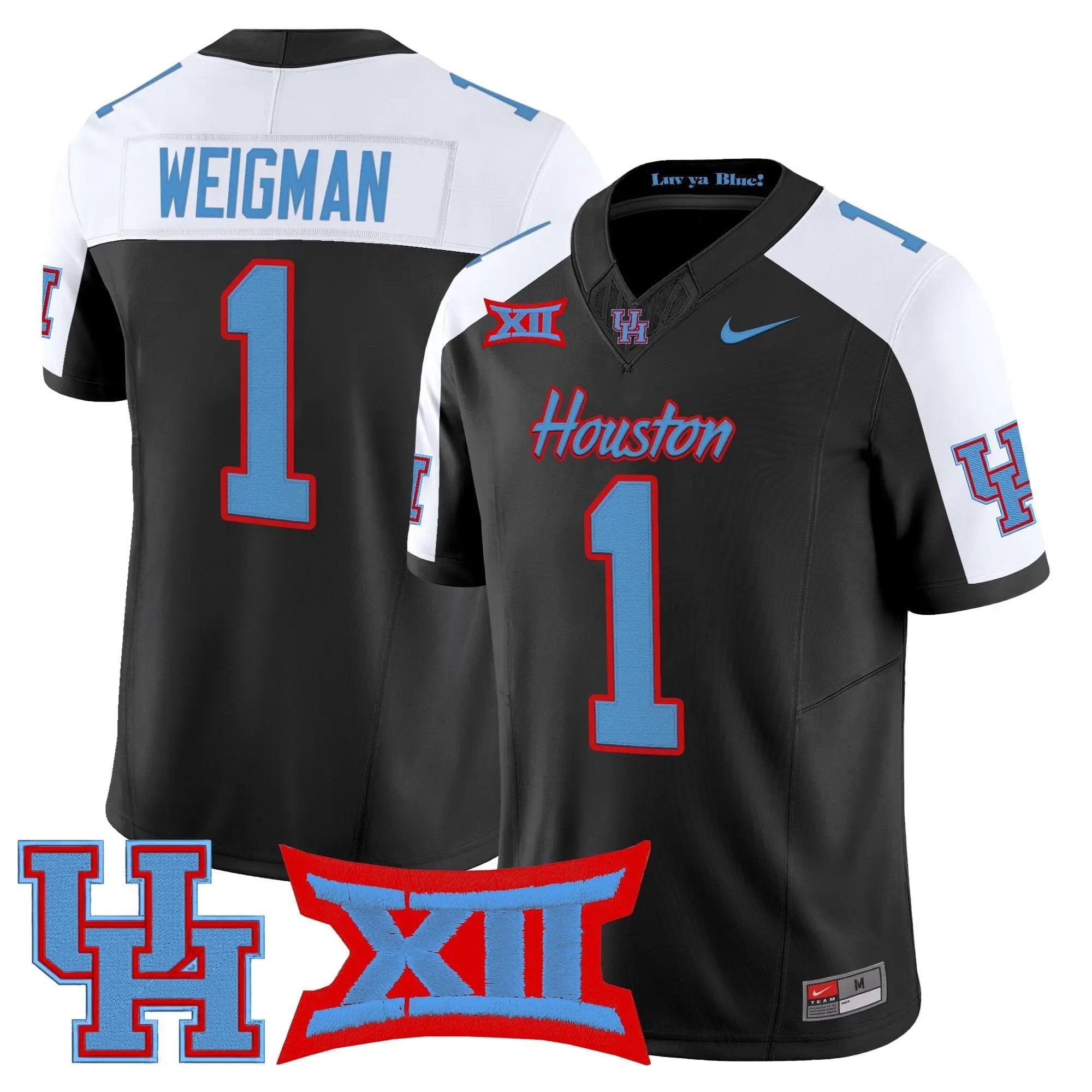 mens-houston-cougars-2026-vapor-limited-jersey-all-stitched-32 - Top Design Fan Men Houston Cougars 2026 Vapor Limited Jersey - Stitched